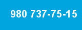 980 737-75-15 980 737-75-15